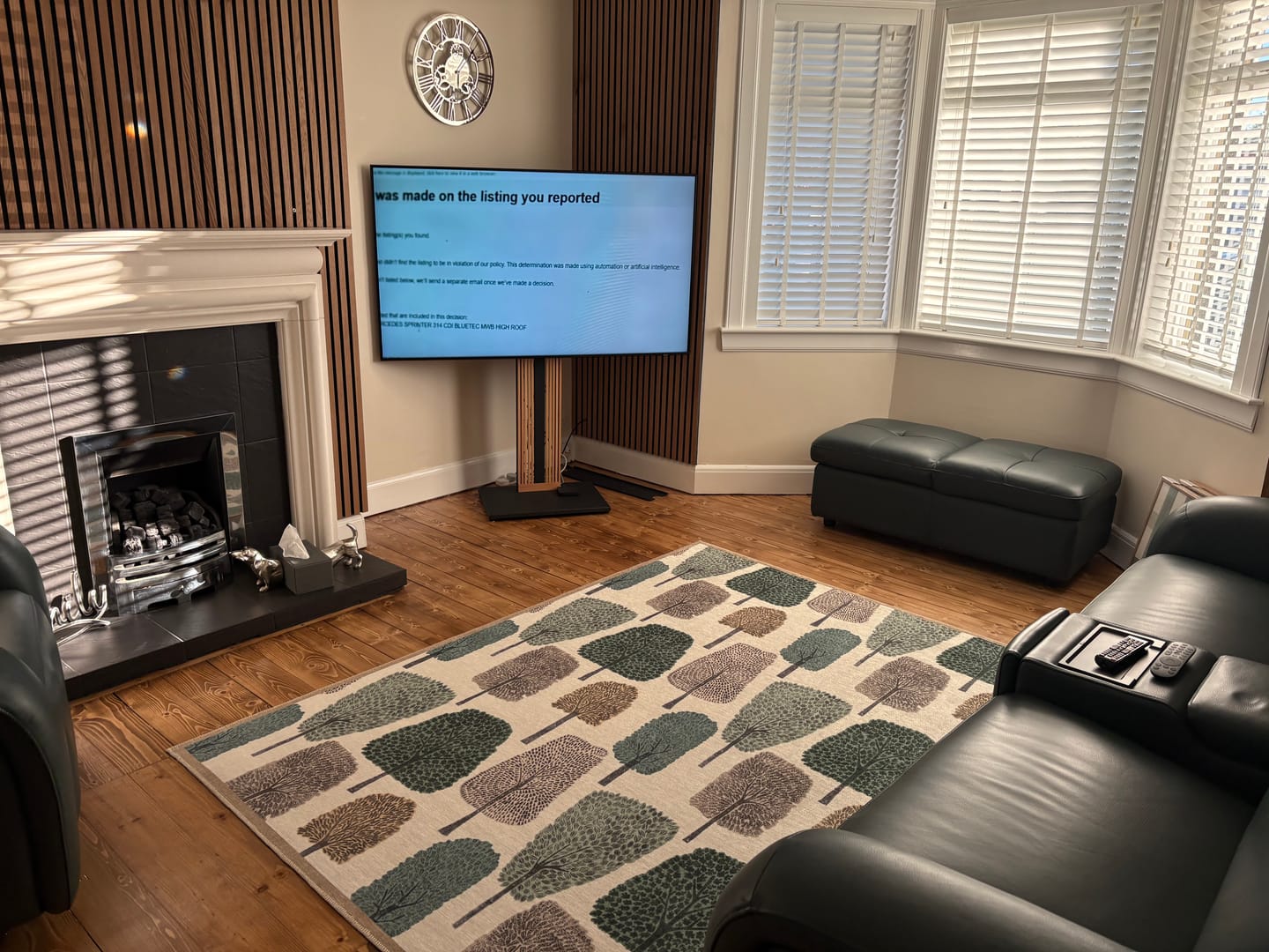 Customer photo review of ZEN FT65 Floor TV Stand