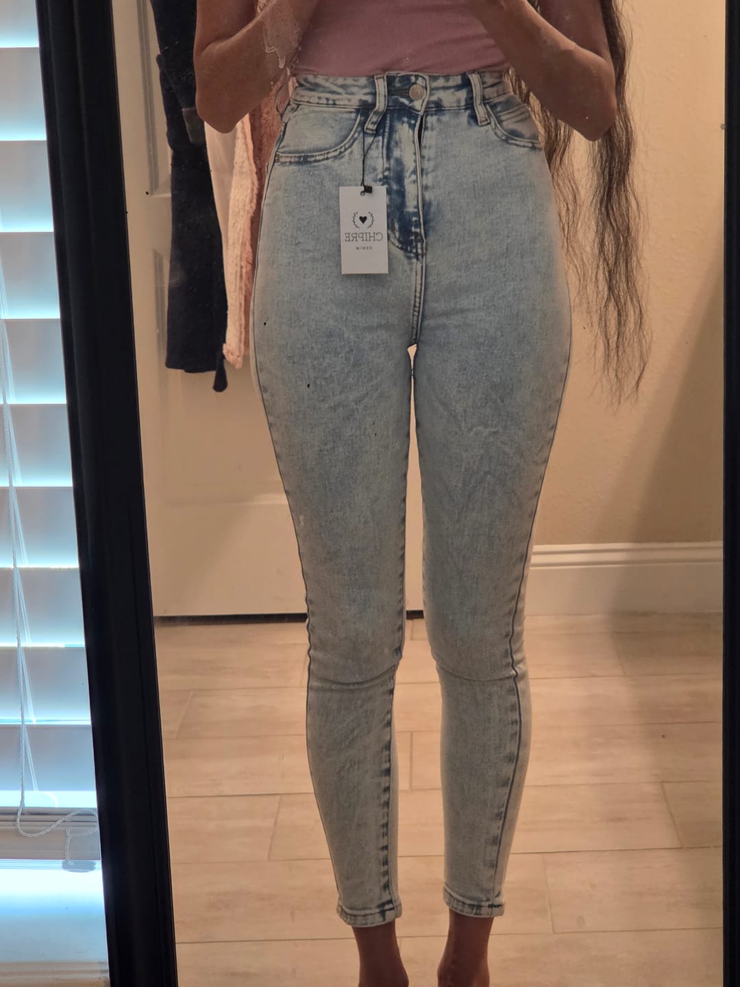 Customer photo review of Ethos High-Waisted Skinny Jean