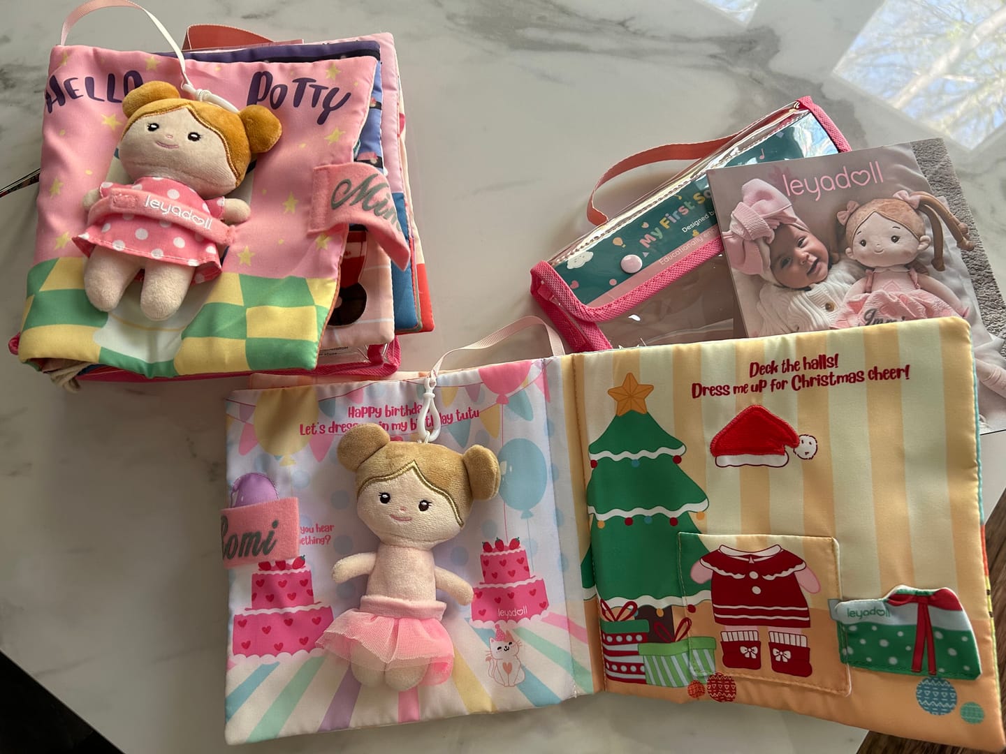 Customer photo review of Dress Me Right - Personalized Montessori Soft Book