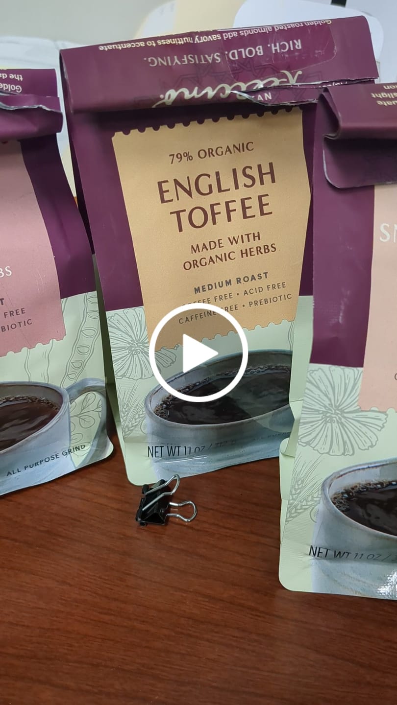 Customer video review of Snickerdoodle Chicory Herbal Coffee