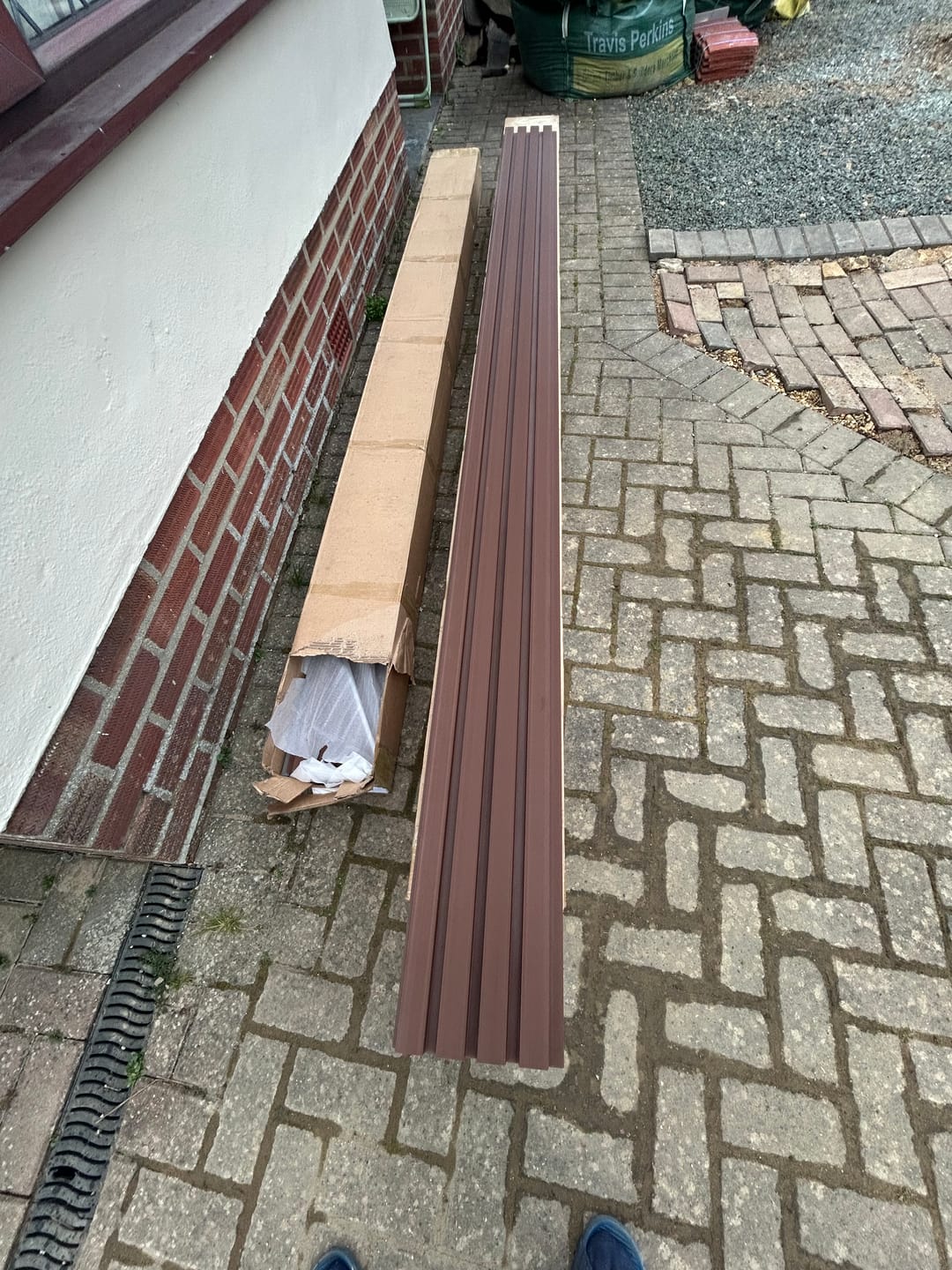 Customer photo review of Outdoor End Trim (Multiple Colours)