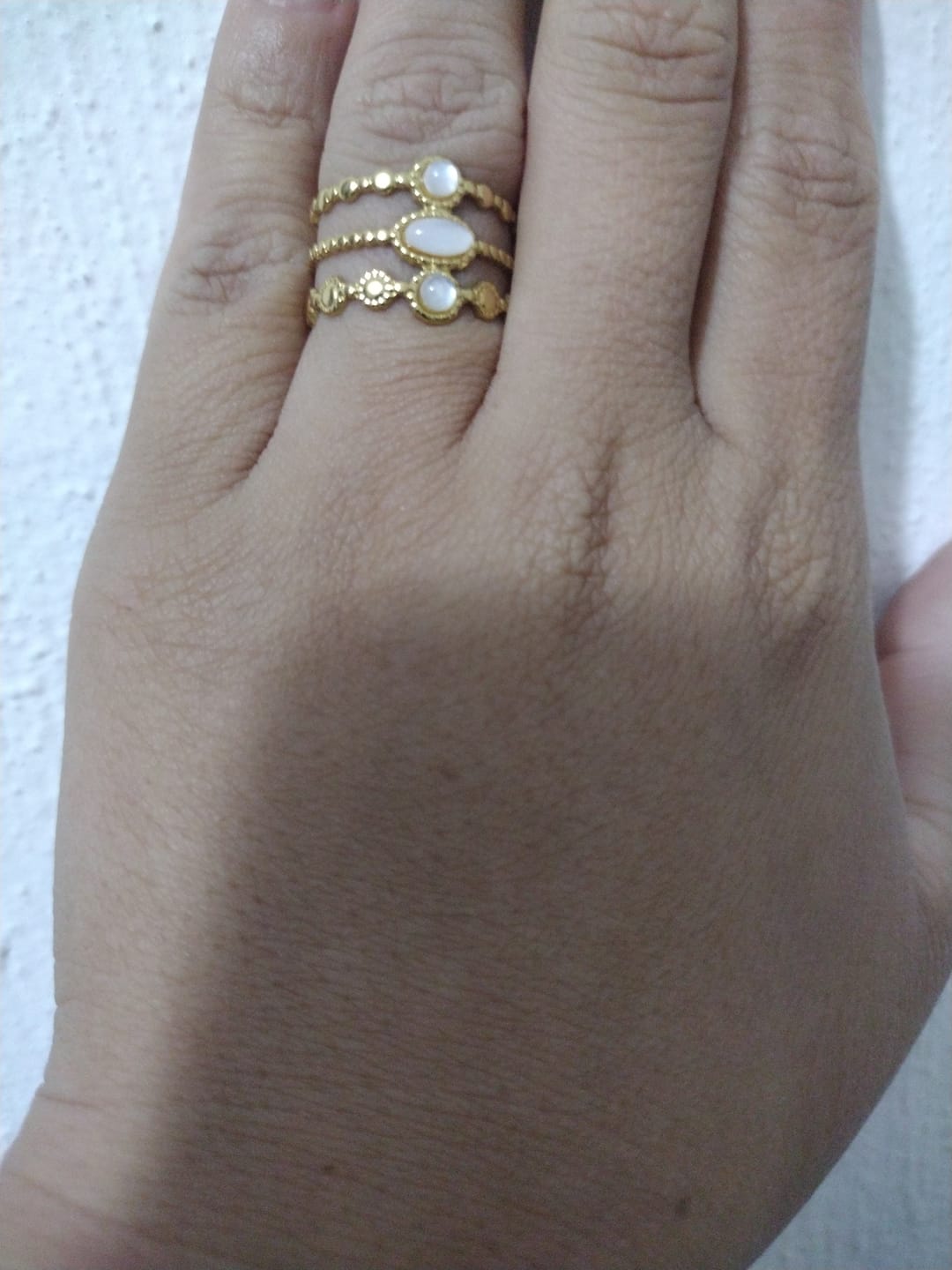 Customer photo review of Anillo Ajustable Albo