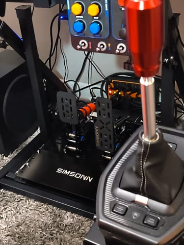 Customer photo review of Simsonn Plus X Hydraulic Pedal Black Set