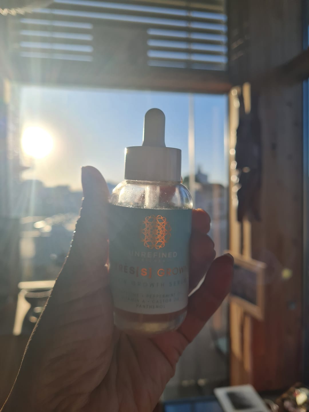 Customer photo review of TRÈS[S] GROWN - Hair Growth Serum