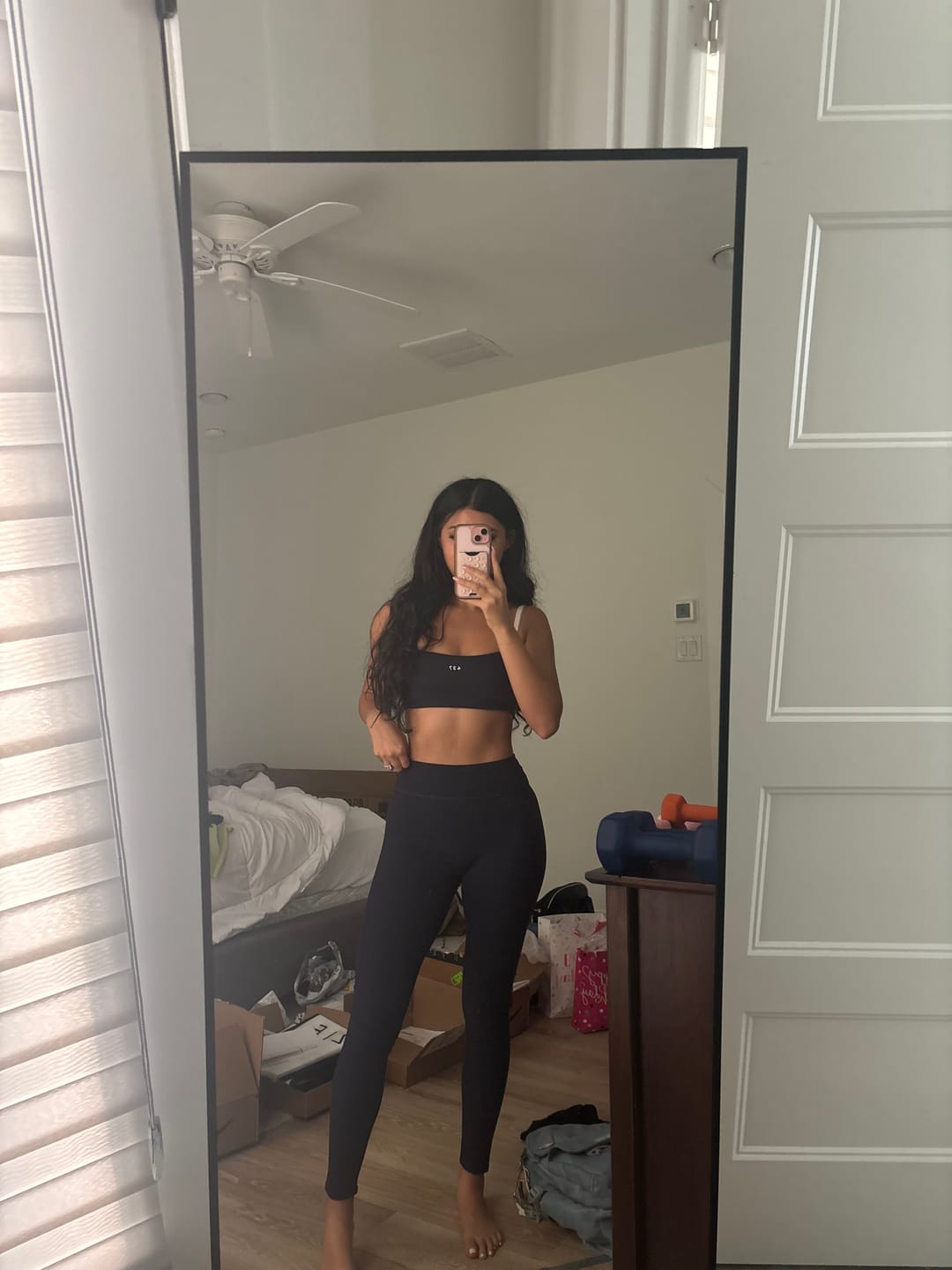 Customer photo review of The Essentials Legging / Navy