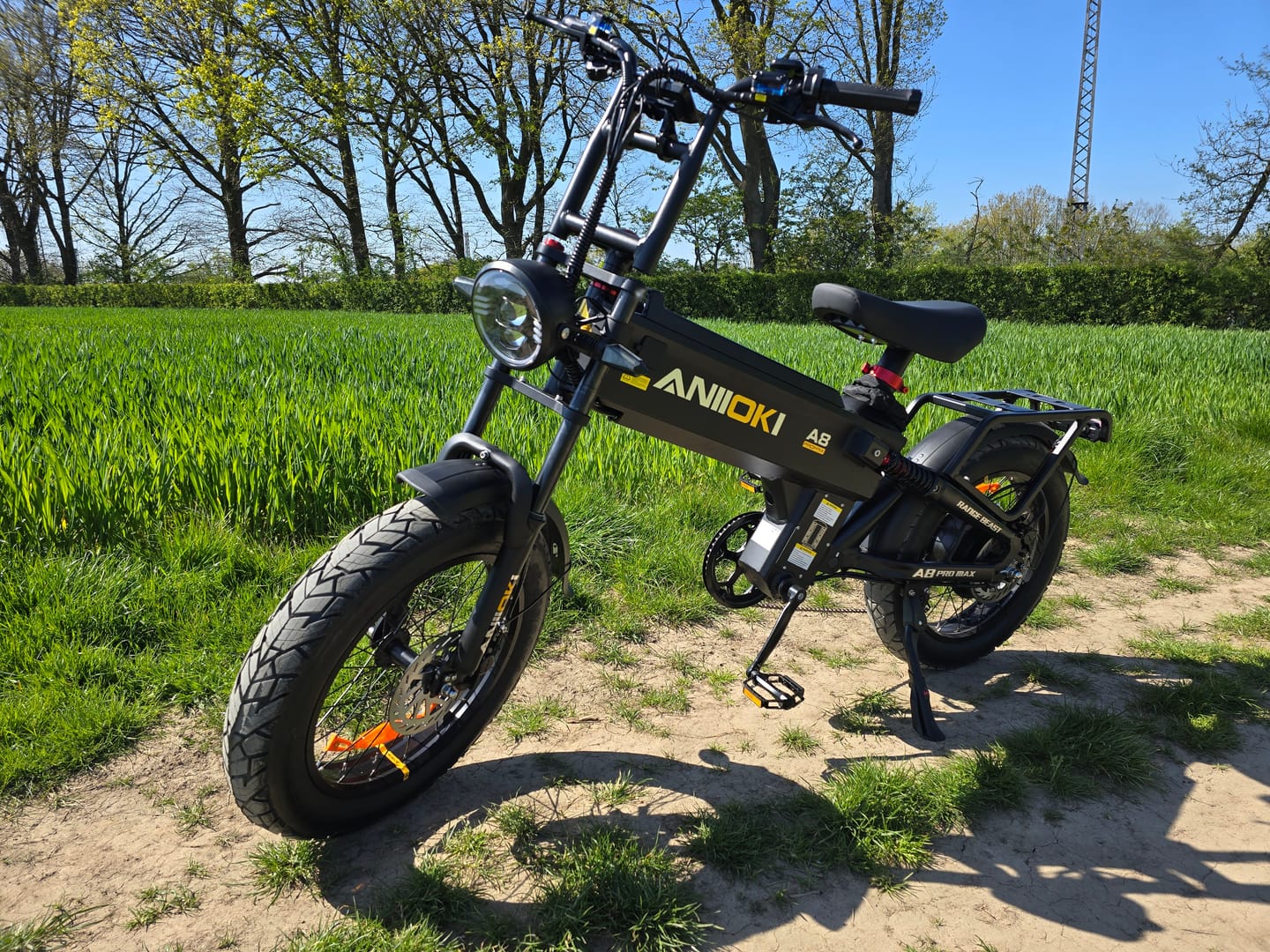 Customer photo review of ANIIOKI Upgraded A8 Pro Max 52V eBike