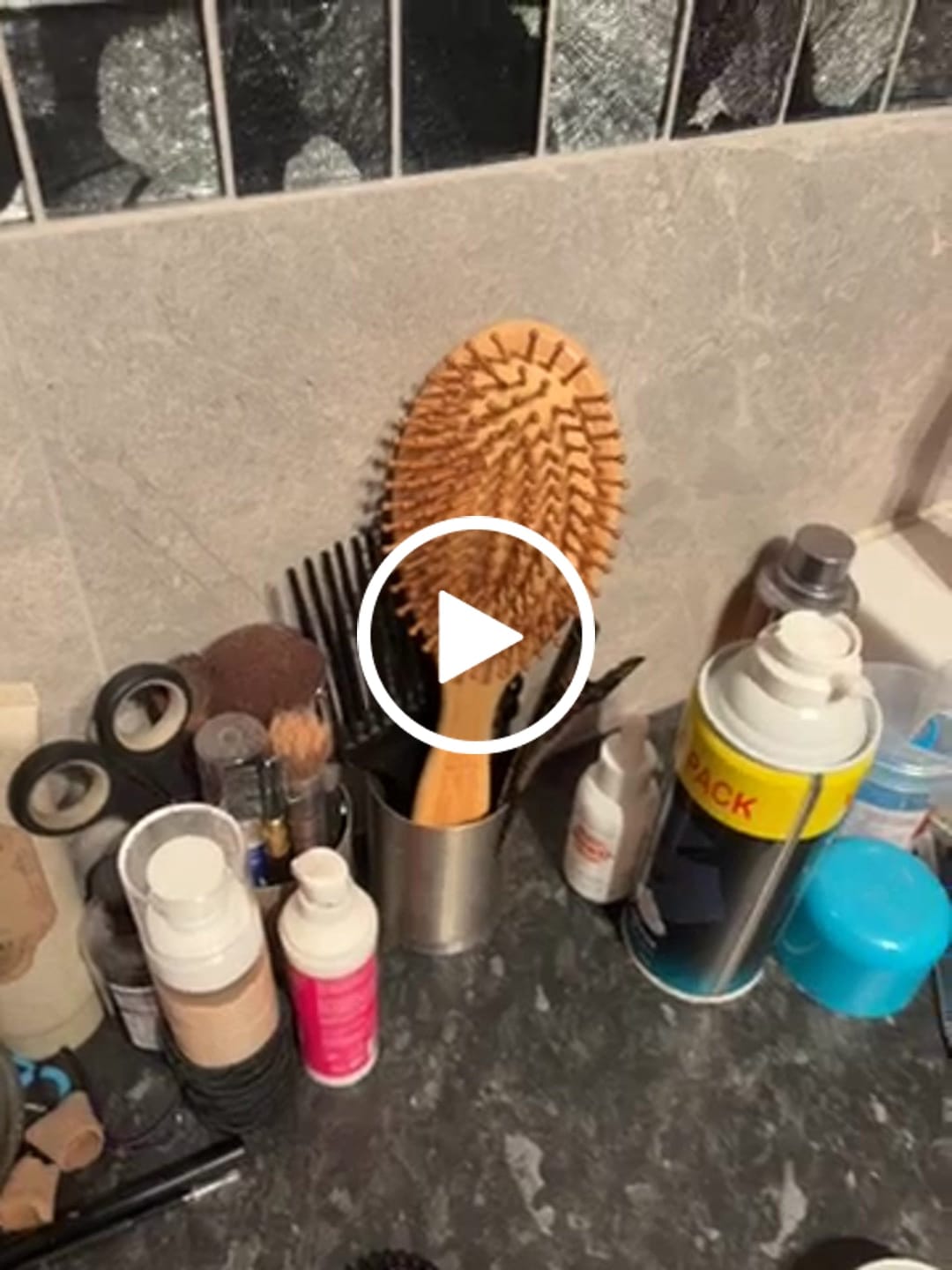 Customer video review of Bamboo Anti-Frizz Hairbrush (Full Size)