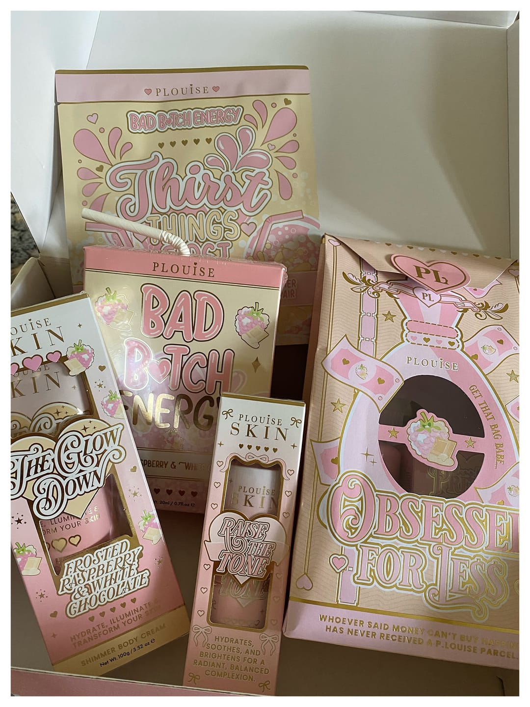 Customer photo review of It Was The Night Before Skincare Set