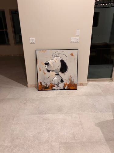 Customer review photo for Abstract Graffiti Art #GA092