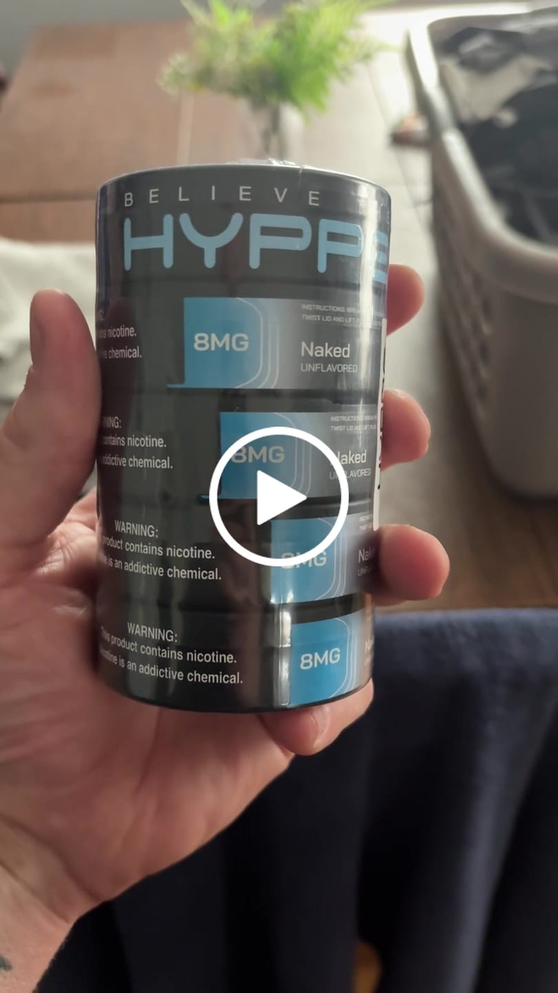 Customer video review of Moist Nicotine Pouches