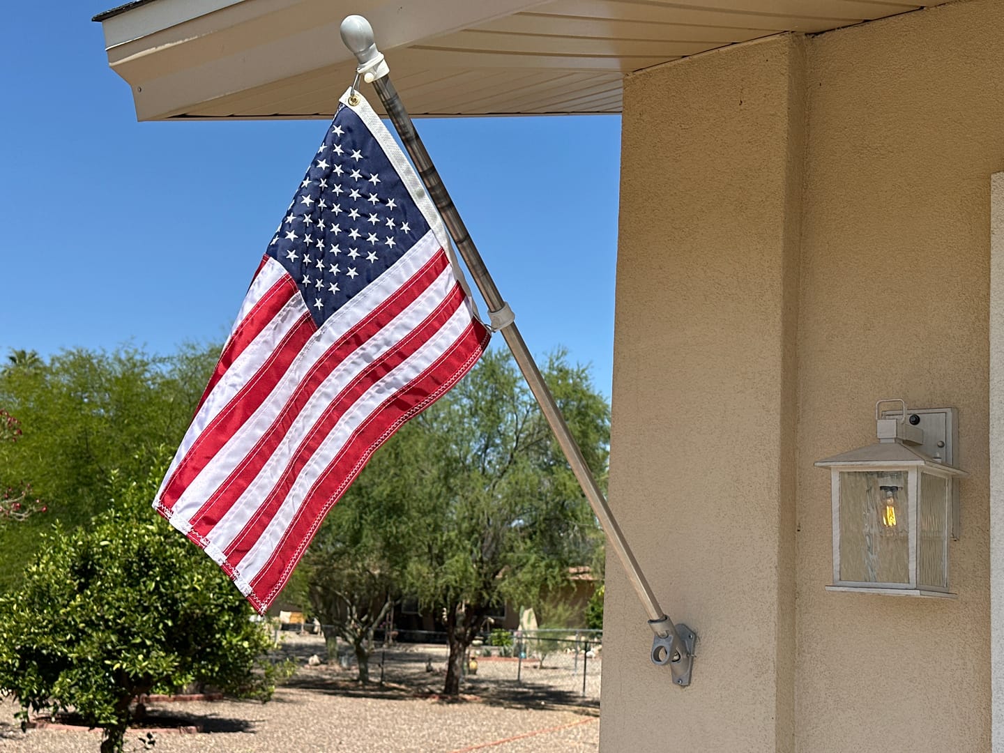 Customer photo review of 16" x 24" American Flag
