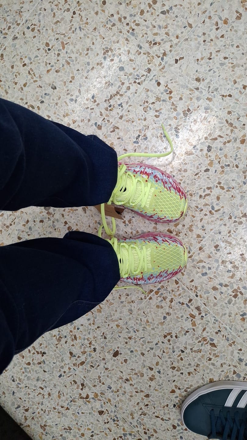 Customer photo review of Asics Noosa Tri 16 Mujer Lucid Yellow Bright