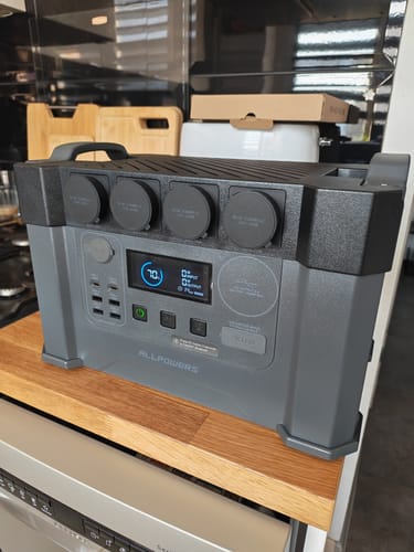 Customer photo review of ALLPOWERS S2000 Pro Tragbares Powerstation | 2400W 1451Wh
