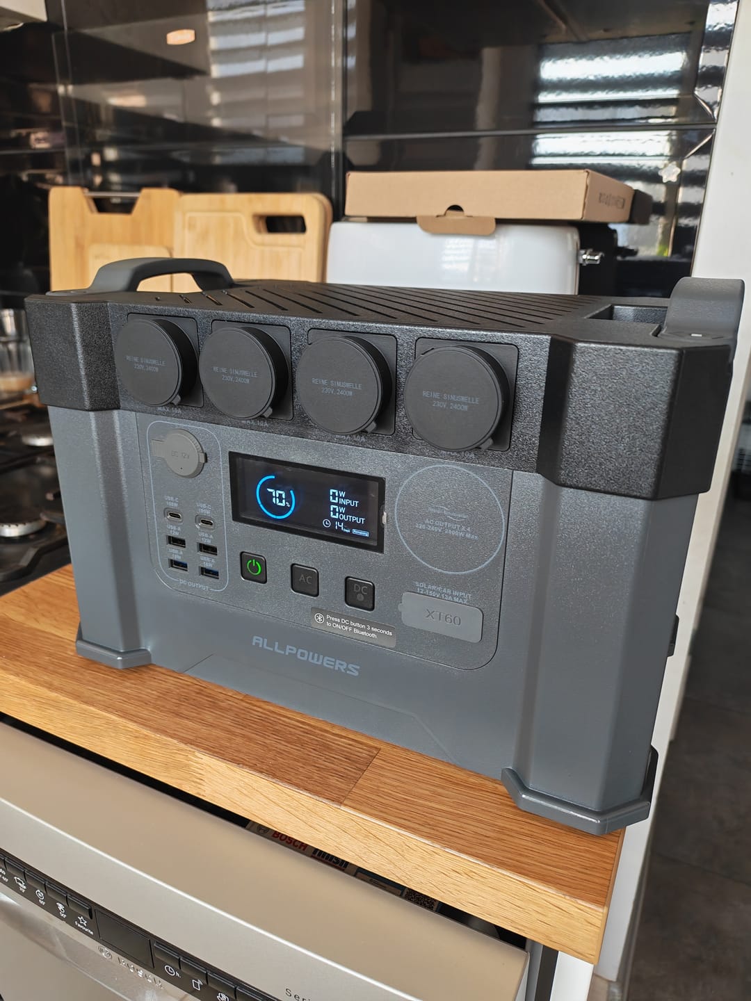 Customer photo review of ALLPOWERS S2000 Pro Tragbares Powerstation | 2400W 1451Wh