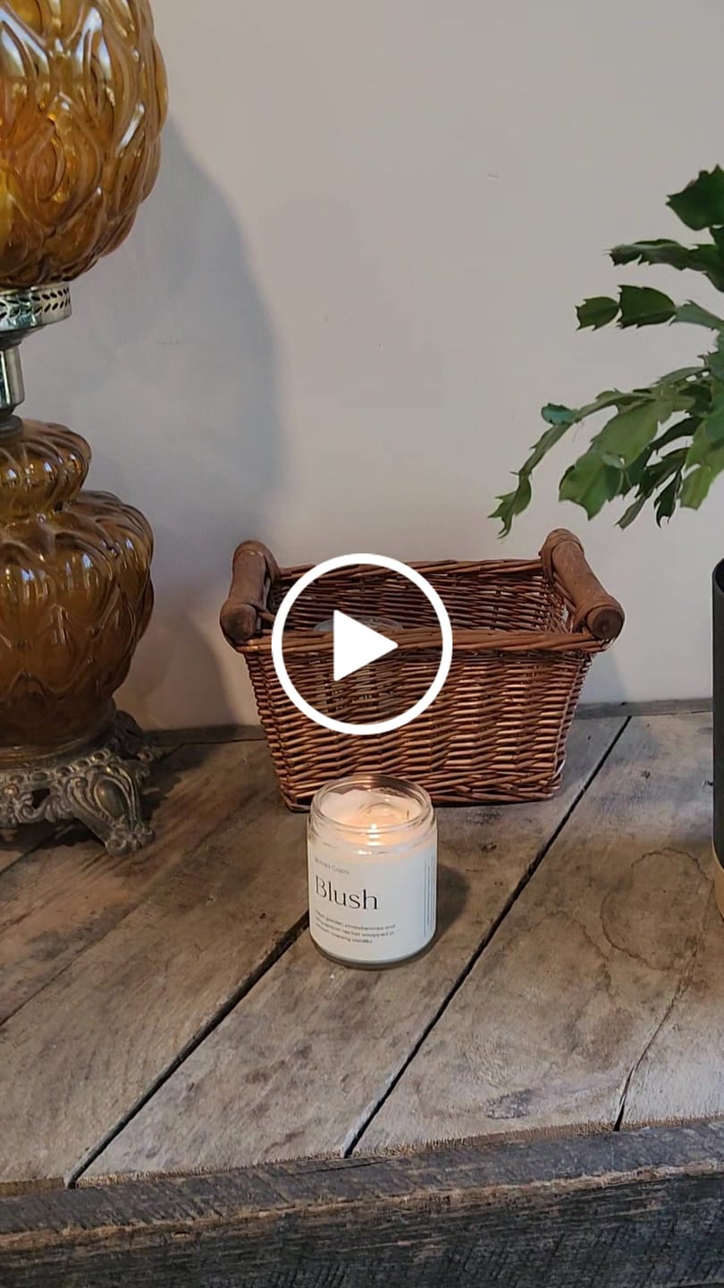 Customer video review of Blush Candle