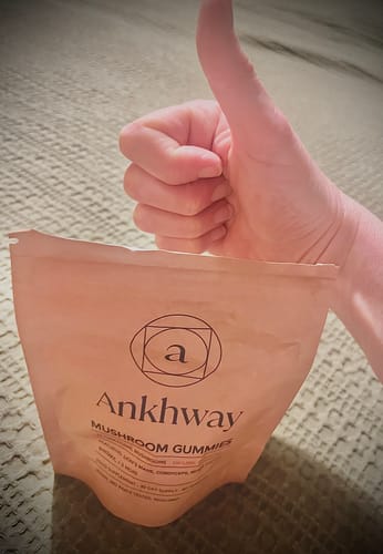 Customer photo review of Mushroom Gummies