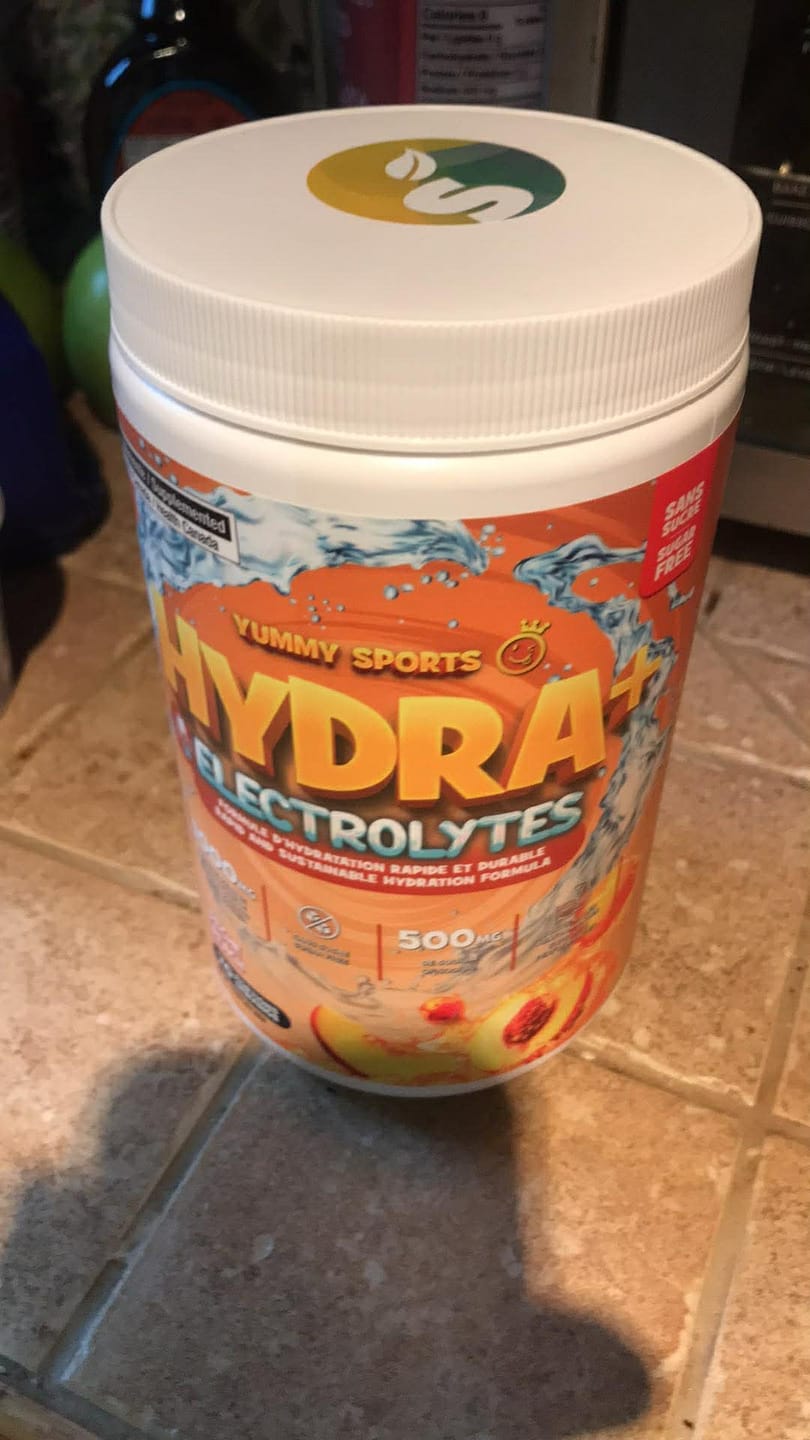 Customer photo review of Yummy Sports - Hydra + Électrolytes - 210g