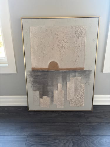 Customer review photo for Wabi Sabi Wall Art #TX604