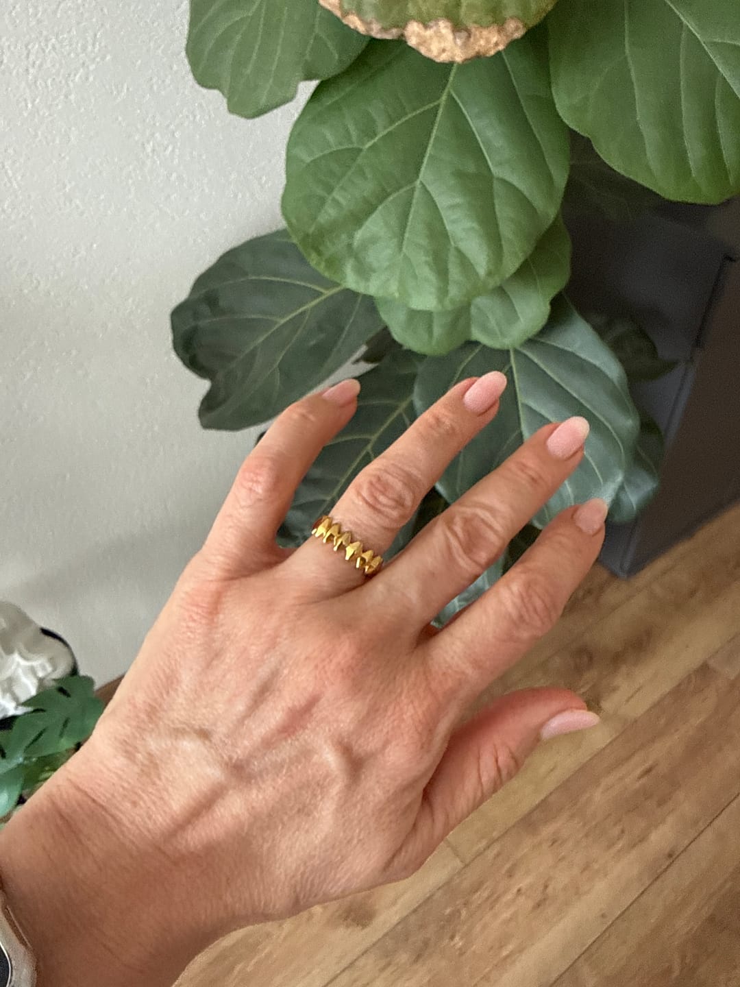 Customer photo review of Edgy Ring
