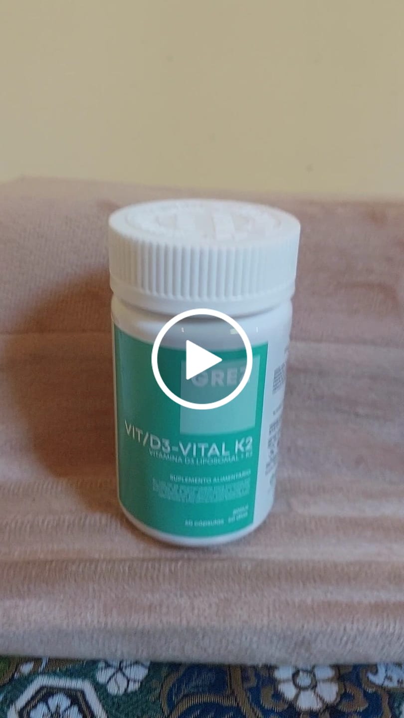 Customer video review of VIT/D3-VITAL K2 - 800UI Vitamina D3 Liposomal