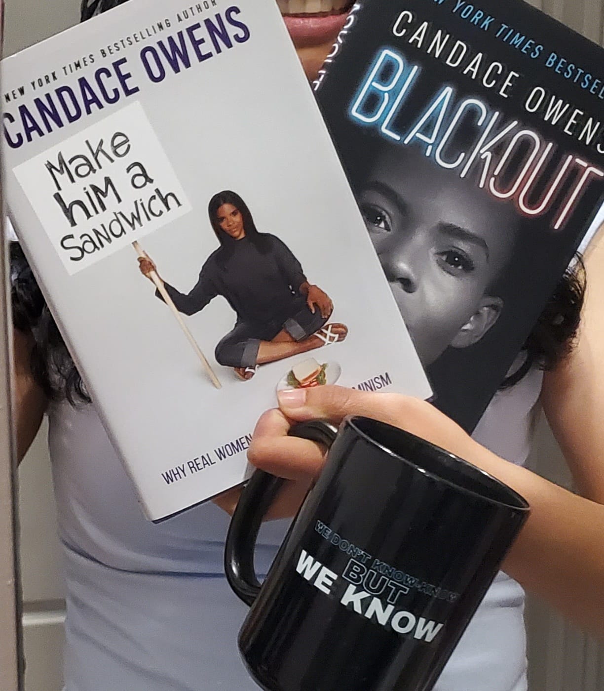 Customer photo review of We Know Mug