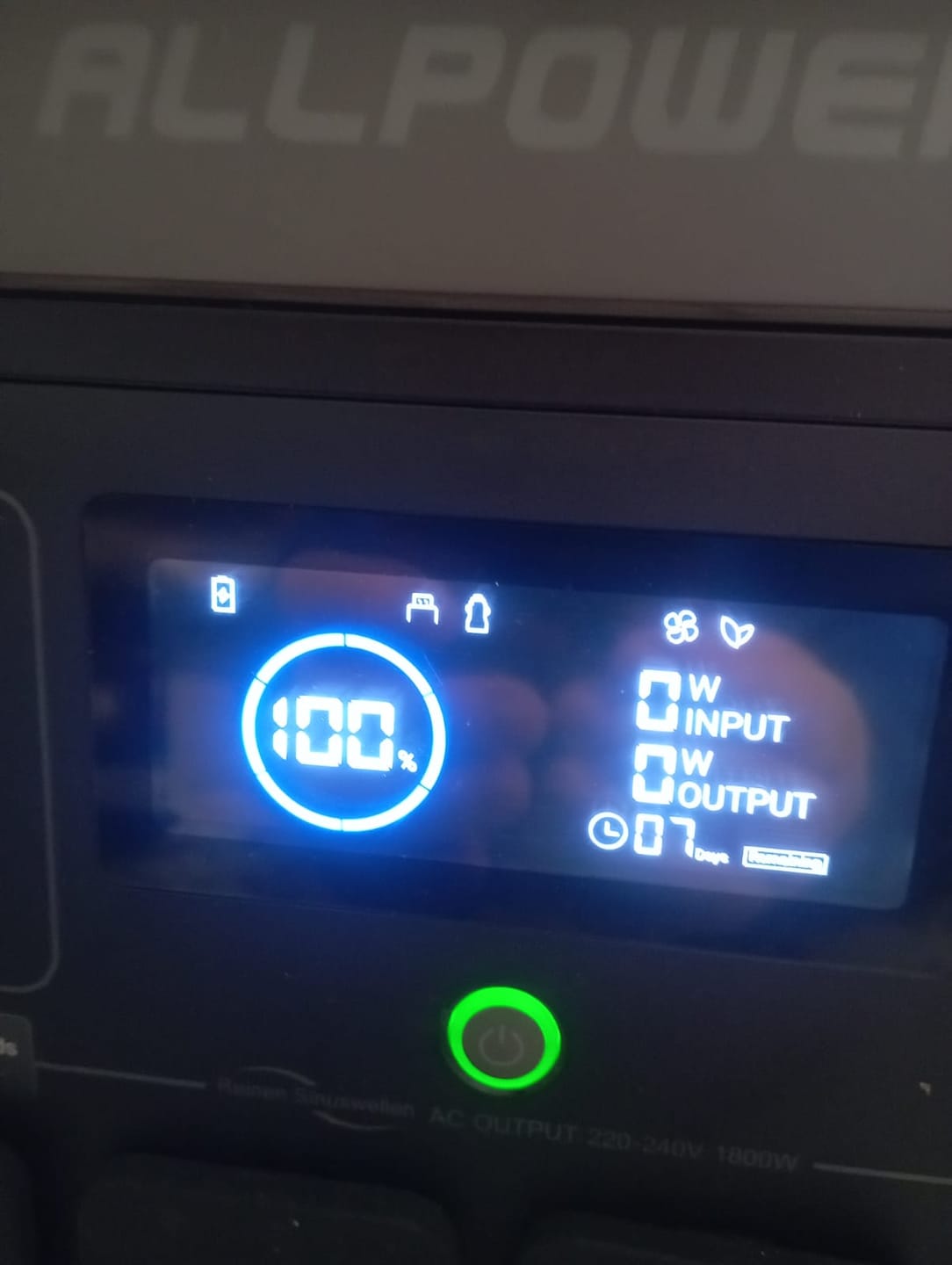 Customer photo review of ALLPOWERS R600 Portable Power Station 600W 299Wh LiFeP04 Battery