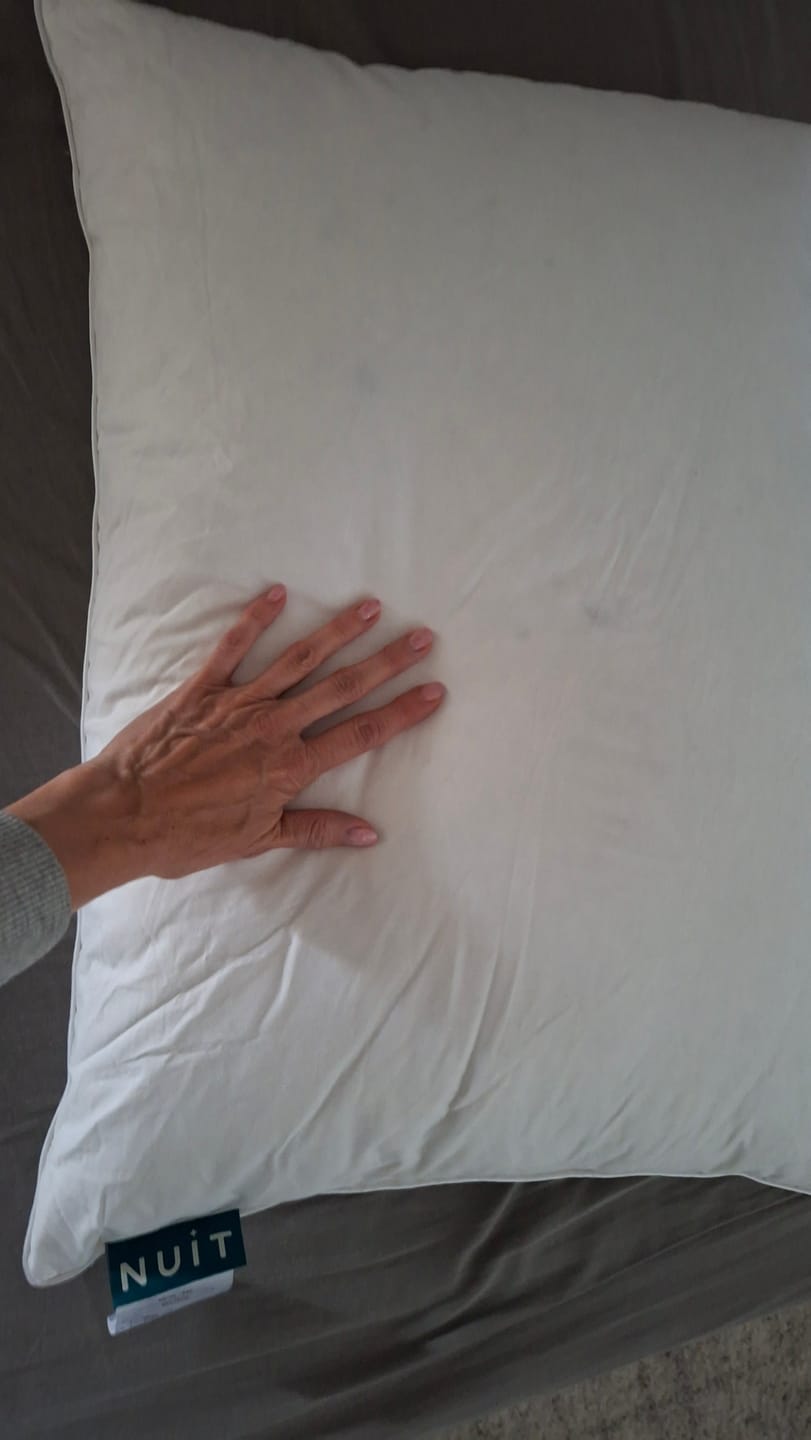Customer photo review of Pernă Plume Puf