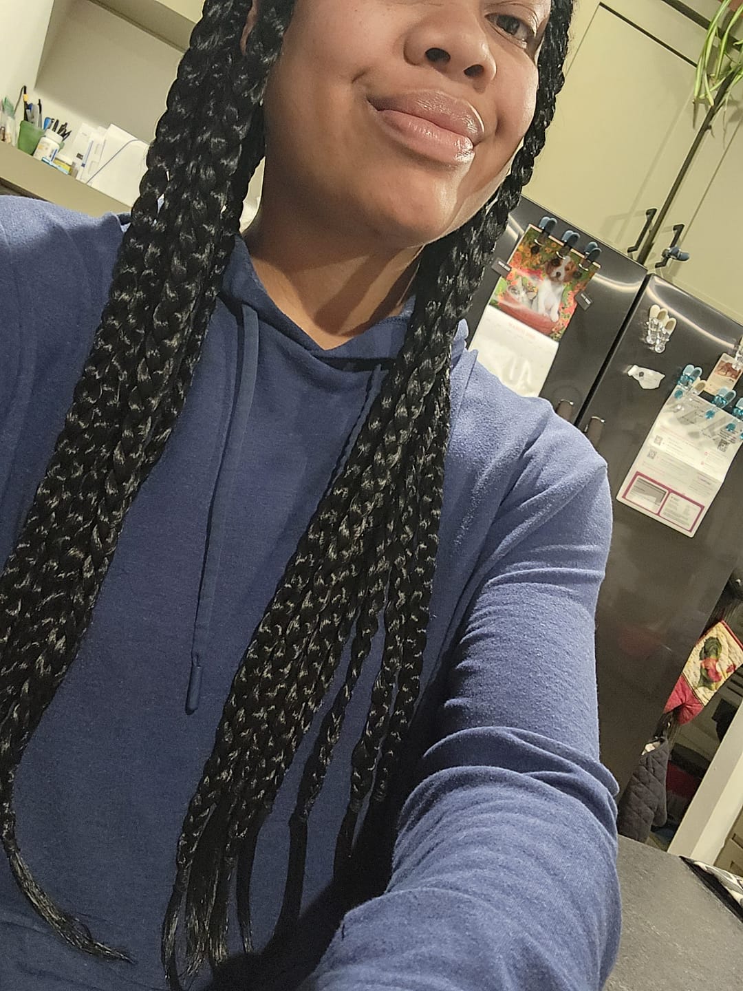 Customer photo review of Sensationnel African Collection X-Pression Crochet Braid - 3X PRE-STRETCHED 50"