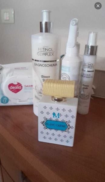 Customer photo review of IF® BOX PROFUMATA "BIANCO LATTE" ESPERIENZA COMPLETA CORPO & CASA "5 PRODOTTI"