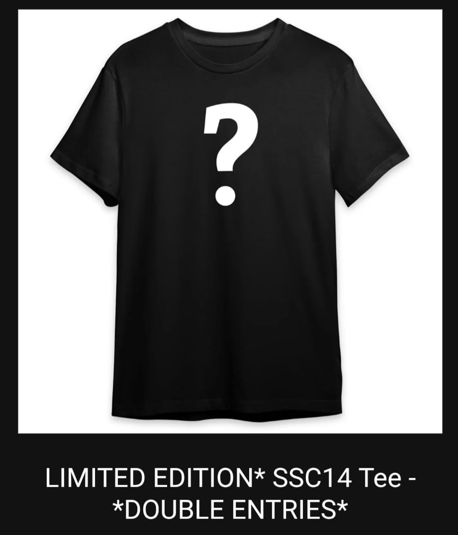 Customer photo review of LIMITED EDITION* SSC14 Tee - *DOUBLE ENTRIES*