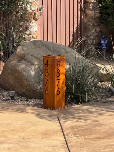 Customer photo review of Address Column