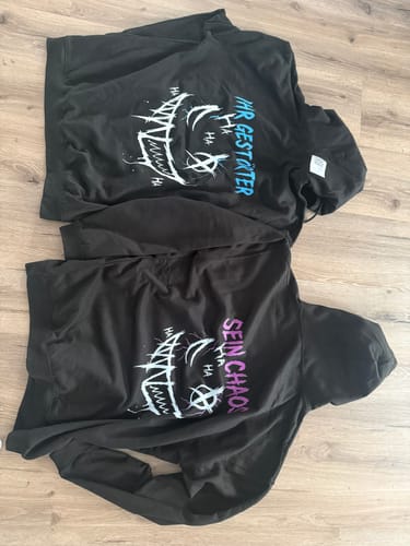 Customer photo review of Ihr gestörter - Hoodie Unisex Rückendruck***