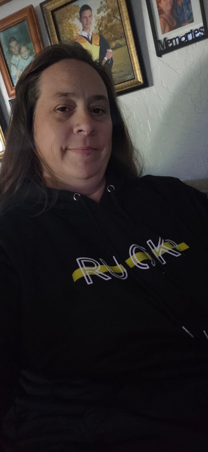 Customer photo review of Stigma Breaking Hoodie- Gold Line