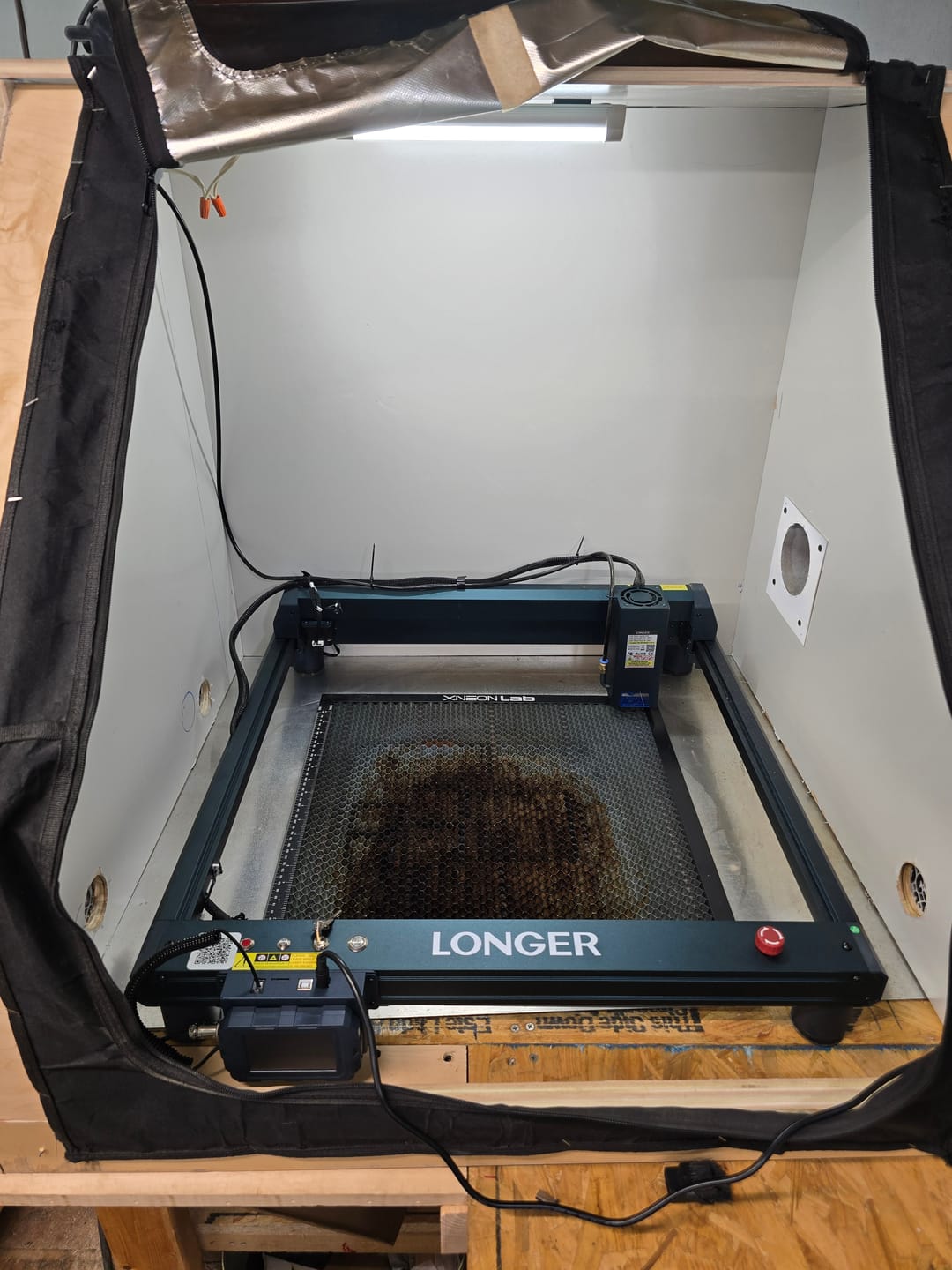Customer photo review of Longer B1 30W/40W Laser Engraving Machine