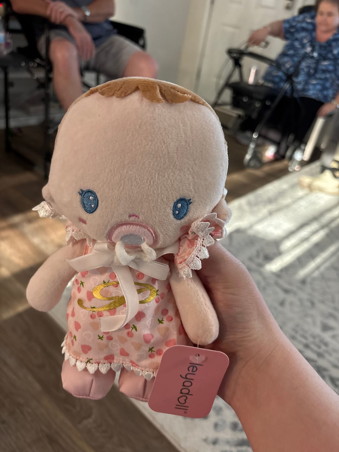 Customer photo review of Personalized Cherry Baby Girl
