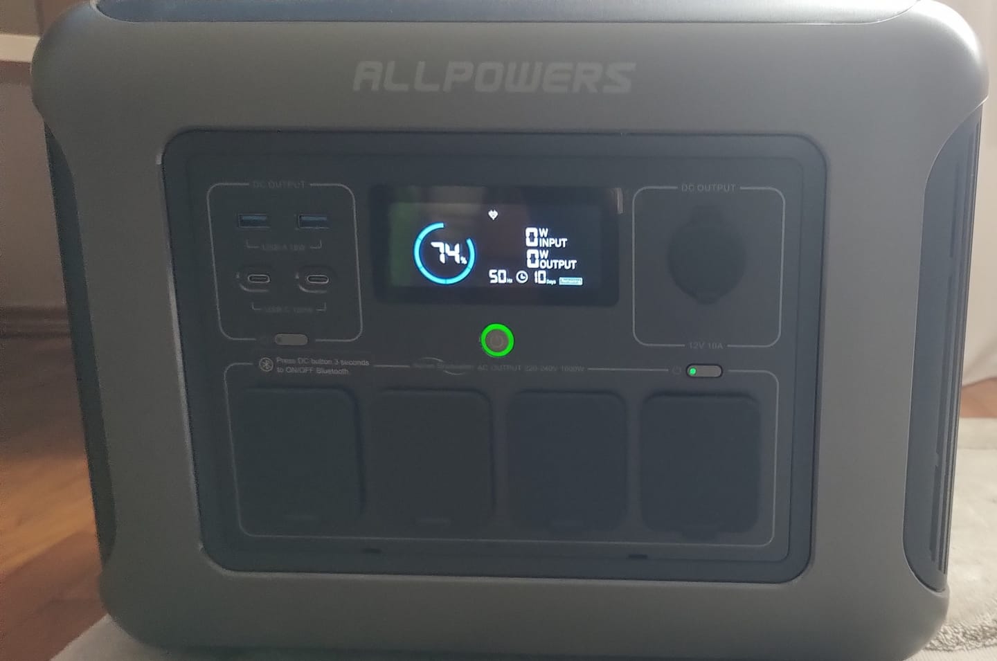 Customer photo review of ALLPOWERS R1500 LITE Portable Power Station 1600W 1056Wh