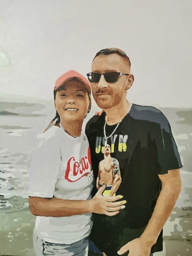 Customer photo review of PAINT BY NUMBERS | CUSTOM