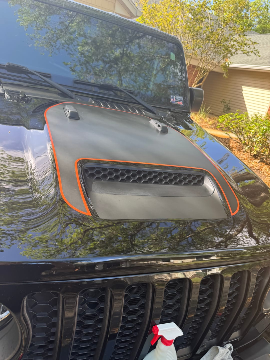 Customer photo review of Hood Graphic for Gladiator MOJAVE