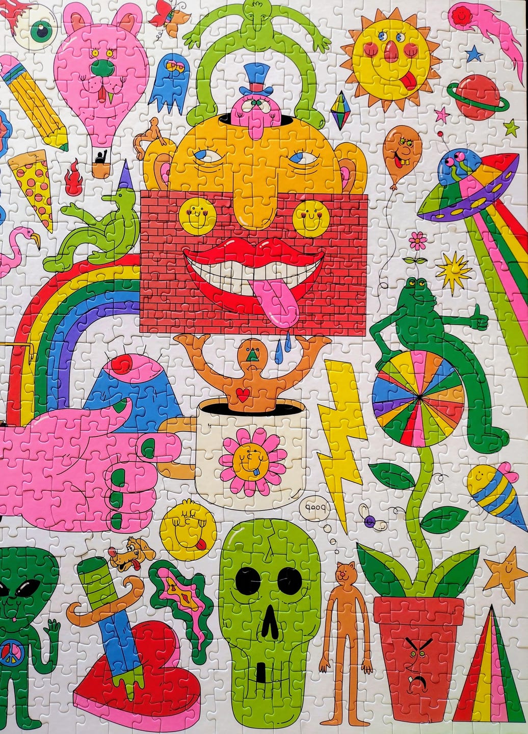Customer photo review of Sketchbook | 500 Piece Puzzle