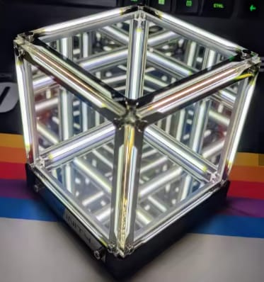 Customer photo review of Infinity LED Cube 5D effect