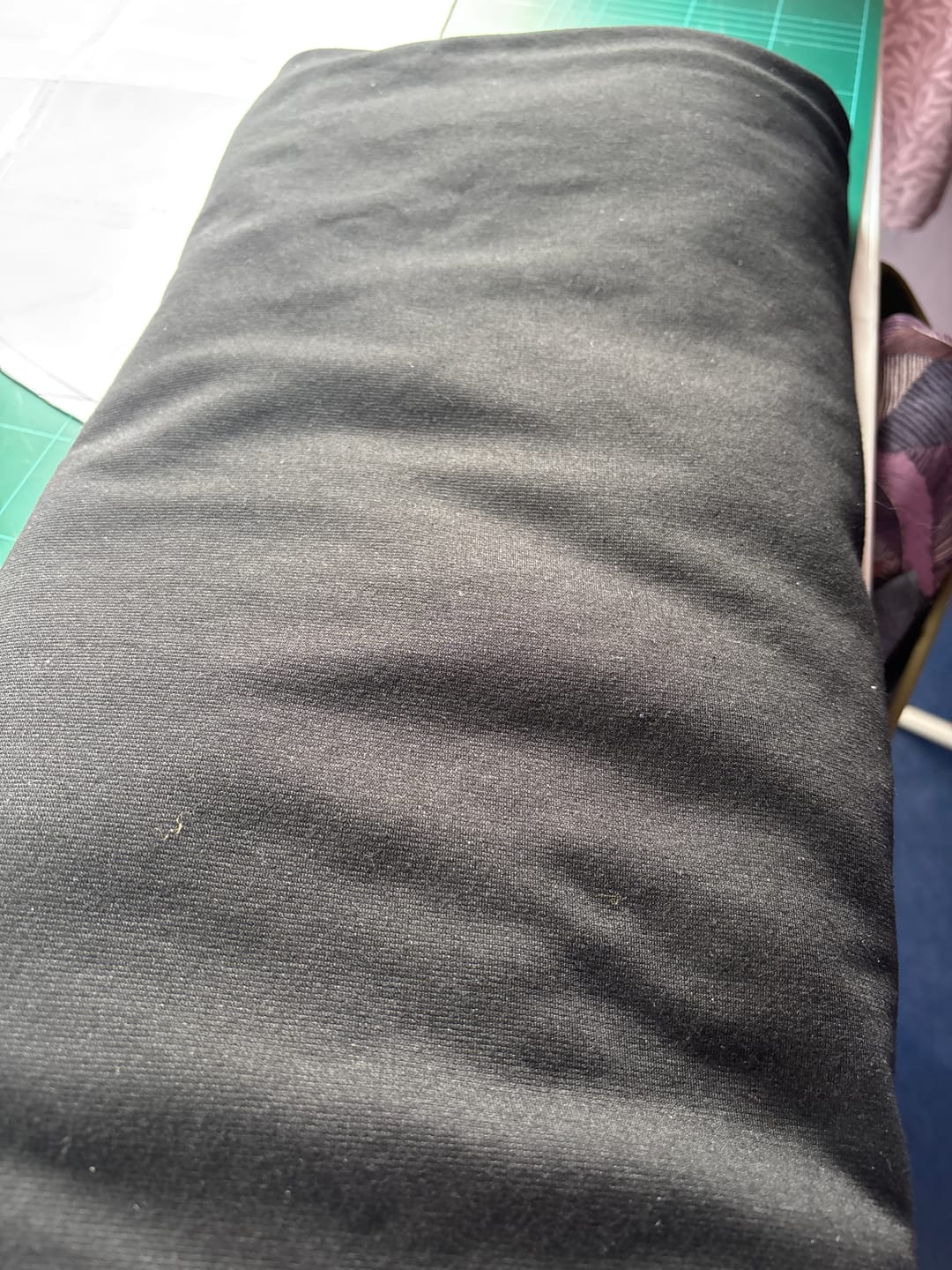 Customer photo review of Plain Ponte Roma Fabric