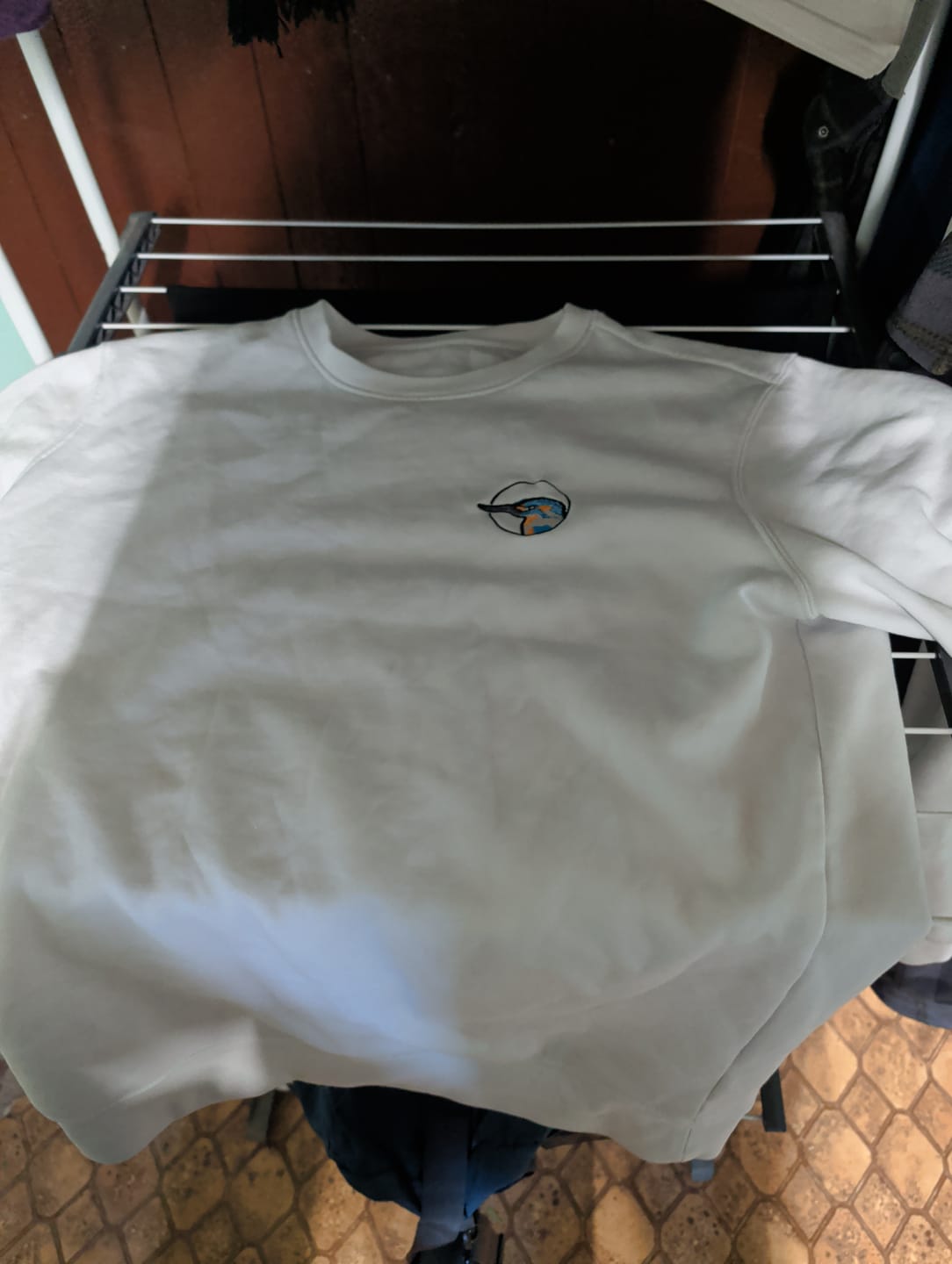 Customer photo review of Eisvogel Bio Männer Sweatshirt Stick