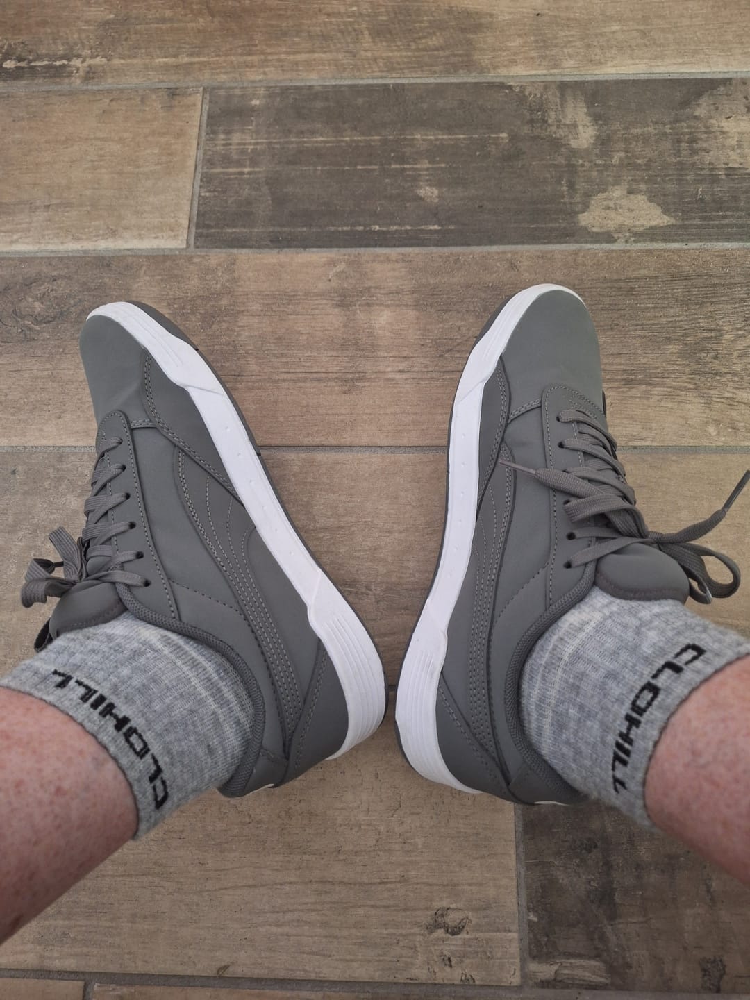 Customer photo review of Quarter Socks