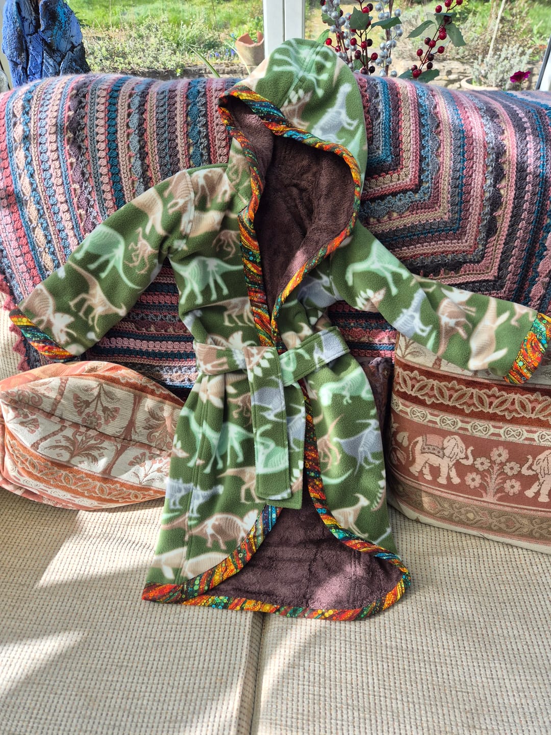 Customer photo review of Bamboo Towelling Fabric