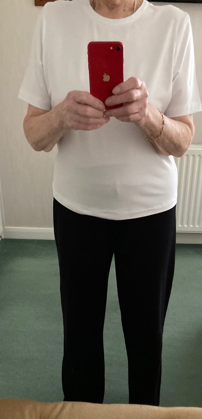 Customer photo review of Plain Viscose Jersey Fabric