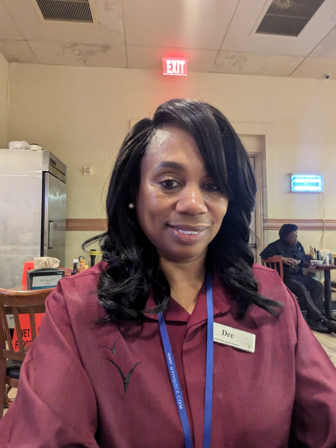 Customer photo review of Outre Melted Hairline Glueless HD Lace Front Wig - MH 103