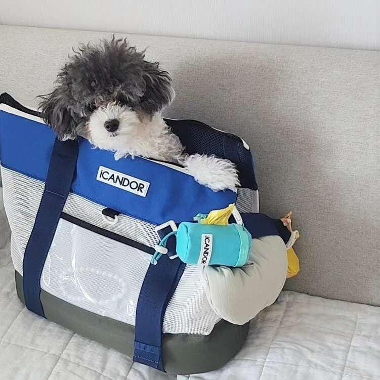 Customer photo review of Brisbane Bag_Eastwood Blue