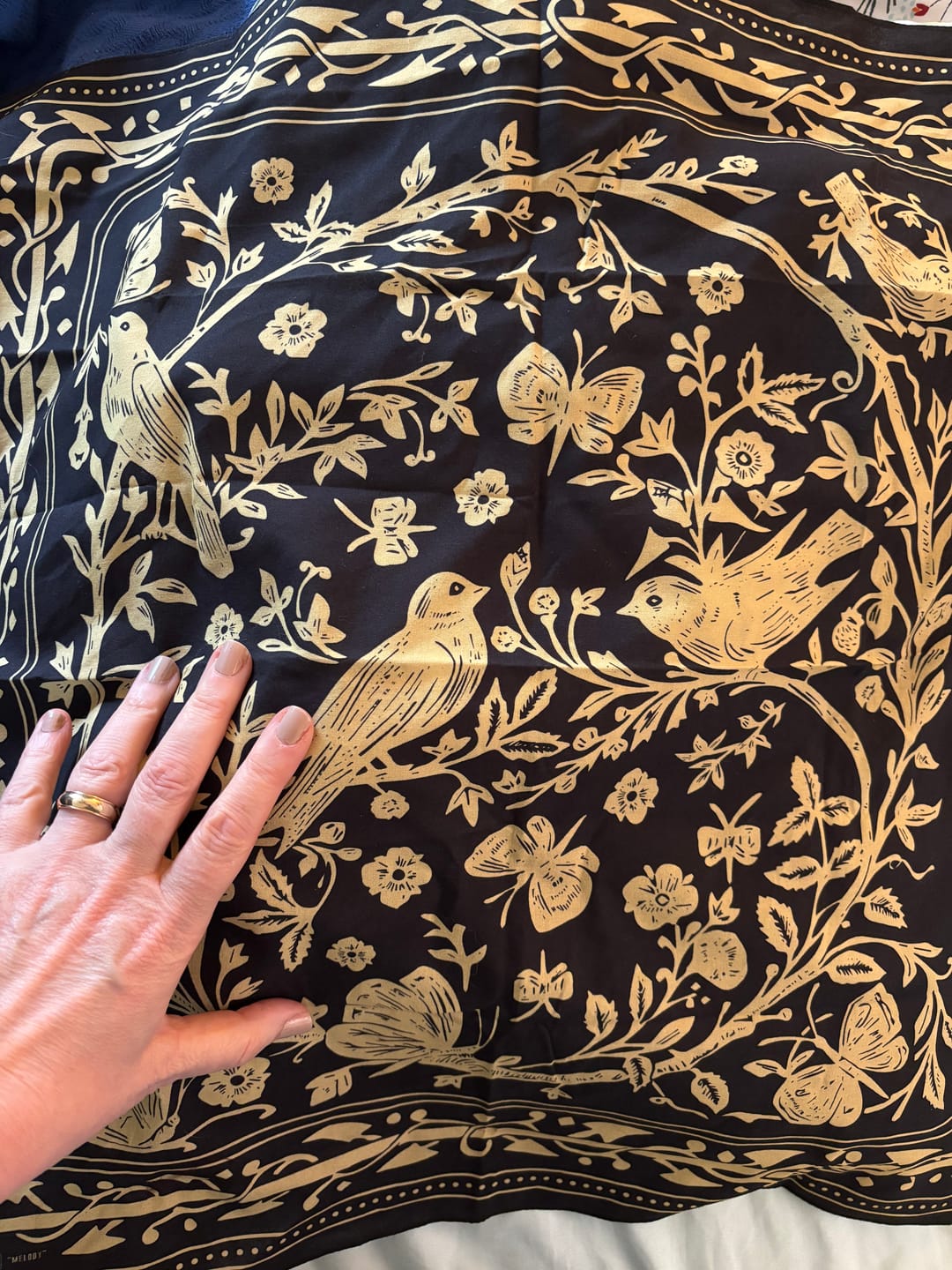 Customer photo review of Melody Bandana