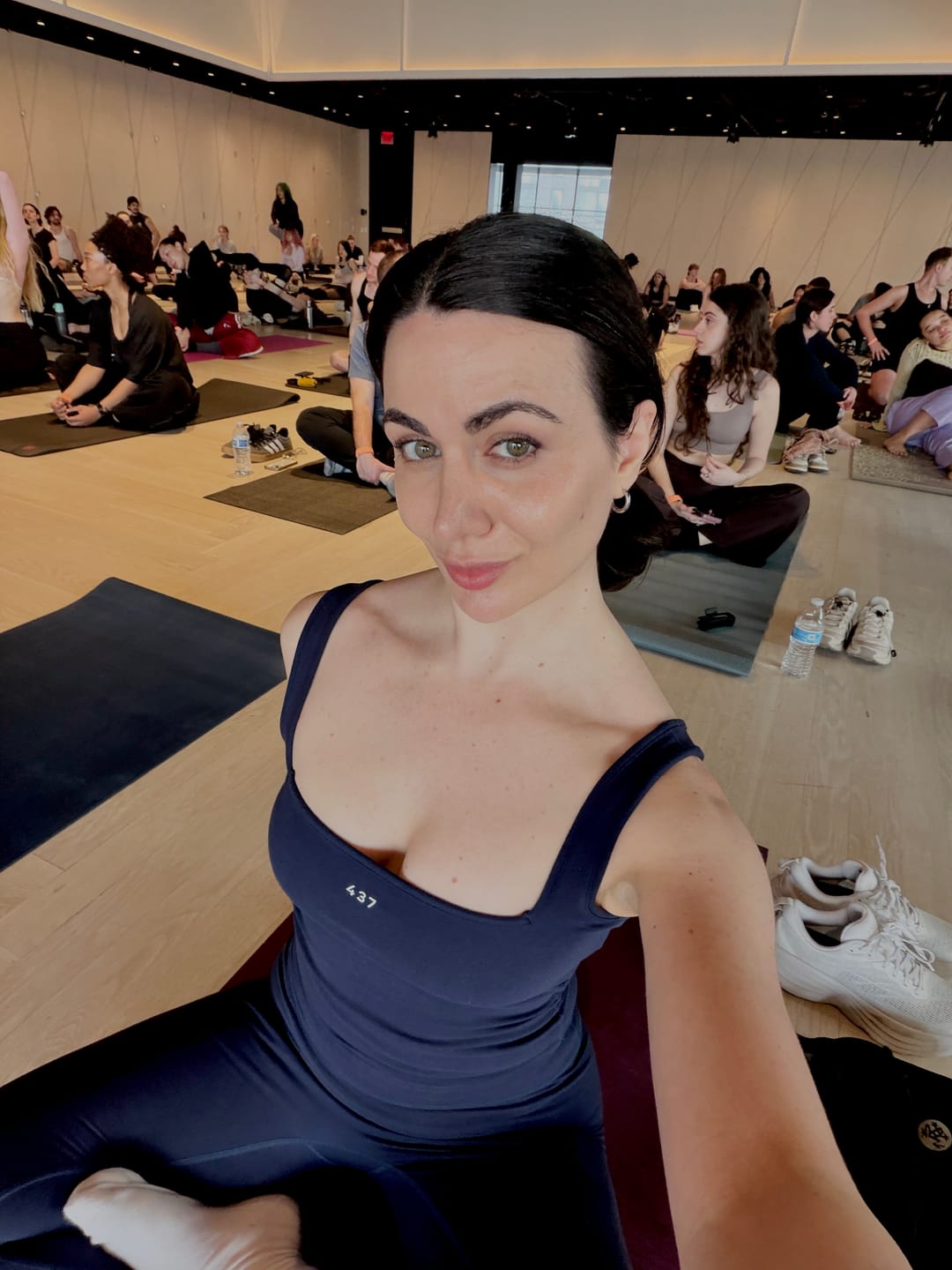 Customer photo review of The Square Tank / Navy