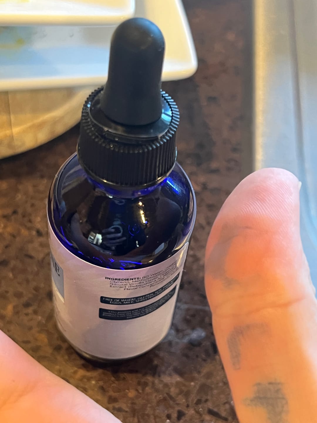 Customer photo review of Methylene Blue Tincture
